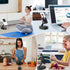 ZOWEETEK Sound,8H 5.3,Anti-Slip Cell Phone Stand with Wireless Bluetooth Speaker,Loud + Playtime,Bluetooth Base,Phone