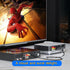 HTDYOO 3 3 Male-4.6 Feet/1PCS RCA Cable, AV Cable Gold Plated, Yellow/White/red connectors Male