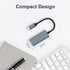 USB C to Ethernet Adapter, Driver Free RJ45 to USB C, 100Mbps Type-C Ethernet LAN Network Adapter for MacBook Pro/Air,