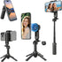 PEYAKO 14.5" Mini Magnetic Tripod for iPhone, Selfie Stick with Remote for MagSafe,