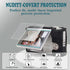 Screen Protector (2+1 Pack) for Kinokoo SX730/SX740, Tempered Glass Film Anti-Scratch and Soft Silicone Case