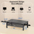 Zimilar Monitor Stand Riser with Metal Mesh Drawer, Height Adjustable with Phone Holder for Computer, Laptop, Printer