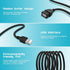 USB Extension Charger Cable for JLab Go Air Pop/Sport, Epic Air ANC/Sport ANC, JBuds Air/Sport/Executive/ANC/Play