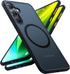 TORRAS Samsung Galaxy S24 Plus Case, Military Grade Drop Tested Magnetic Shockproof Protective Case, Translucent Slim,
