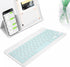 Hilitand 10 inch Bluetooth Keyboard, Ultra-Thin Ergonomics Scissor, 5 Million Click, Quiet Key, Metal Texture