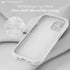 LOVE 3000 iPhone 14 Case - Premium Silicone with Soft Anti-Scratch Microfiber Lining - White