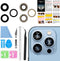 ASDAWN Back Camera Lens Glass Replacement for iPhone 13 Pro and 13 Pro Max with Installation Manual & Repair Tool Kit