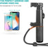 Movo PR-1 Smartphone Grip Handle Rig with Wrist Strap, Tripod Mount and Cold Shoe Mount for Lights and Microphones