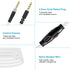 Cloud Alpha Replacement Audio Aux Cord for HyperX and Logitech Gaming Headsets, White