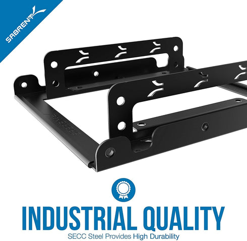 SABRENT Internal Hard Disk Drive Mounting Bracket Kit, 2.5 Inch to 3.5 Inch (BK-HDDH)