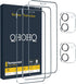 QHOHQ iPhone 12 Screen Protector 3 Pack, Ultra HD, 9H Hardness, Scratch Resistant, with 2 Tempered Glass Lens