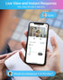 ZOSI 2K WiFi Pan/Tilt Security Camera, 3MP Outdoor Home PT Camera with Auto Tracking, 2-Way Audio, Night Vision