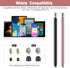 Granabol 4 in 1 Touch Screen Stylus Pens, Sensitivity Capacitive Stylus with 8 Extra Replaceable Tips for iPhone iPad