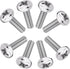 M4 10mm TV/Monitor Wall Mount Screws - Metric Screws & Washers for 75x75mm and 100x100mm VESA Brackets