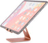 Cell Phone Stand Desk Phone Holder, Cradle Dock for All 4-8inch Phones, Office Kitchen Traveling Accessories (T1 Rose
