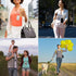 Weewooday 4 Pcs Universal Cell Phone Lanyard, Around The Neck Phone Strap Crossbody for Most Mobile (Bright Color