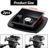 Alrhso 2 Pack 63x48mm Camera Quick Release Plate Universal Tripod Quick Release Plate Camera Mount Adapter Replacement