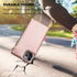 Bocasal Wallet Case for iPhone 11 Pro Max, 3 Card Slots Cash Holder, Zipper Design Premium PU Leather, Sturdy Magnetic
