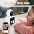 Two-Way Video Call Security Camera, 1080P Indoor Home Camera, Baby/Elderly/Sitter/Dog/Pet Camera with Mobile Apps