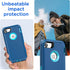 AICase Heavy Duty Rugged Case for iPhone SE 2022/3rd/2020/8/7 with Built-in Screen Protector, Shockproof & Dust Proof.