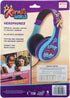eKids Karmas World Wired Headphones for Kids, Tangle Free Stereo Headphones with Parental Volume Control, 3.5mm Jack