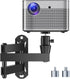 suptek Universal Foldable Projector Wall Mount - Adjustable Bracket for Projectors, Compatible with