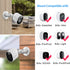 Security Camera Universal Mounting Bracket, Adjustable Metal Wall Bracket for Arlo Pro/Pro 2/Pro 3/Pro 4 & Ring Stick Up