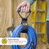 Easy-Carry Wrap-It Storage Straps - 17" (2-Pack) Heavy-Duty Hook and Loop Cord Carrying Strap, Hanger, Organizer with