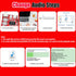 JRGKJCP Sound Module, 16MB Push Button & Magnetron Activated Recordable Voice Sound Chip Module for Greeting Cards