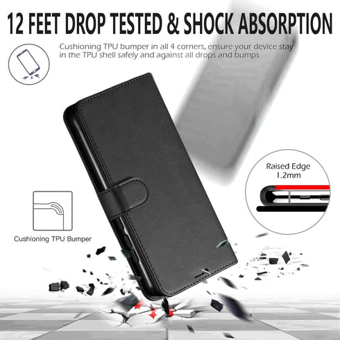 STARSHOP Compatible with LG K31 Rebel Phone Case - LG Aristo 5, Phoenix 5, Fortune 3, with Tempered Glass Protector