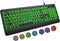 Large Print Keyboard - 7 Interchangeable Backlight Colors, Light Up USB Wired Computer Keyboards, USB Plug-and-Play,