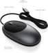 Satechi Aluminum C1 USB-C Wired Mouse for M2/M1 MacBook Pro/Air, iPad Pro/Air, Mac Mini, iMac M1