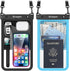 10in Waterproof Phone Pouch - IPX8 Dry Bag with Lanyard for iPhone 15/14/13/SE & Galaxy 23/22/21/20 Series.