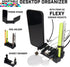 DeskBrick by CordBrick, Black Heaviest Weighted Cord Organizer for Desktop, Phone Stand & Cable Management Gift