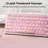 EPOMAKER Set 123 61/68/84/87/98/100/104-Key Lusterfly Jelly Keycaps - Keys Double-Shot Laser Engraved, MDA Profile