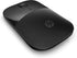 HP Z3700 G2 Wireless Mouse - Onyx Black, Portable Design, 2.4GHz Wireless Receiver, Blue Optical for PC, Laptop, Mac