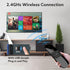 W1 Universal TV Remote Air Mouse, Wireless Keyboard Fly Mouse, 2.4GHz Connection for Nvidia Shield/Android TV/PC