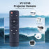WDZP U2 V2 V8, W13% New Remote Control Replacement fit for YABER for CiBest Mini Projector ClokoWe HOMPOW Projector