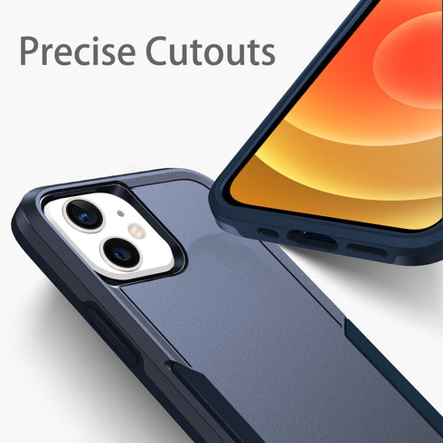 Compatible with iPhone 12 and 12 Pro, Heavy Duty Protection Shockproof Dropproof Dustproof Anti-Scratch Phone Case