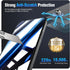 iPhone 15 Pro Max Privacy Screen Protector, 2 Pack, 10X Stronger, Auto-Alignment, Anti-Spy, 9H Tempered Glass
