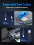 M.2 NVME SATA SSD Enclosure Adapter, V VCOM Tool-Free USB 3.2 Gen 2 for SSDs 2242 2260 2280 with UASP Trim