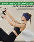 Sleeping Headphones, Sport Headband with Built-in Speakers, Perfect for Workout, Running, Yoga, Travel, Meditation