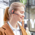 New bee Bluetooth Headset, 24Hrs Talktime, CVC8.0 Dual Mic Noise Cancelling, V5.2 Wireless Headset for Cell Phone