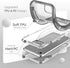 ORIbox Case for iPhone 7 Plus and 8 Plus, Heavy Duty Shockproof Anti-Fall Clear Case