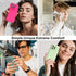 Designed for iPhone 14 Pro Max Case, Premium Silicone Shockproof Phone Case with Camera Protection, Hot Pink, 6.7"