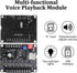 AITIAO 30W MP3 9-24V 9 8 32G Voice Playback Module Music Player DC Voice Broadcast Device Trigger Interfaces I/O