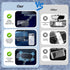 Rearview Mirror Phone Holder for Car, 360° Rotating and Retractable Mobile Phone Mount for Auto Visor, Adjustable GPS