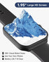 Smart Watch for Men Women, 1.95" Fitness Tracker with Call Function, IP68 Waterproof, Heart Rate/Sleep Tracker