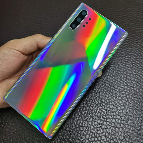 Galaxy Note 10 Plus Back Glass Replacement Door Panel Cover for Samsung Galaxy Note10+ 5G (Aura Glow)
