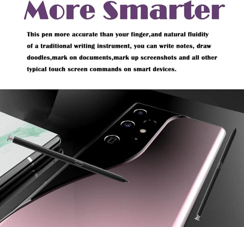 2 Pcs Replacement S Pen for Samsung Galaxy S23 Ultra, All Versions Touch Pen Stylus, SM-S918N, SM-S9180, SM-S918E